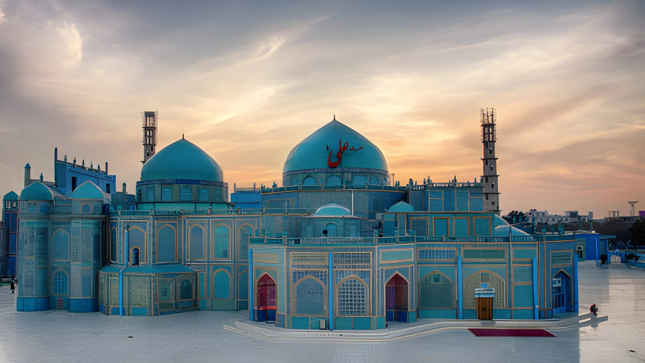 মাজার-ই-শরিফের নীল মসজিদ: আফগানিস্তানের স্থাপত্য ও আধ্যাত্মিকতার অমূল্য ধন